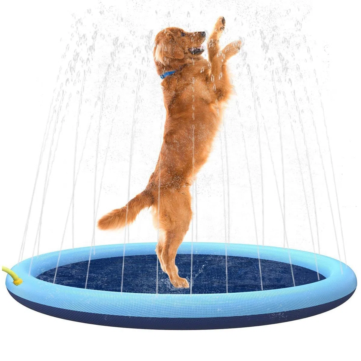 Tappetino Splash Per Cani,Tappeto gioco estivo - Tappeto Gioco Fontana Estiva - Per Bambini Maschi, Prescolari, Famiglie, Cortile, Asilo, Campeggio, Spiaggia, Patio, Giardino,