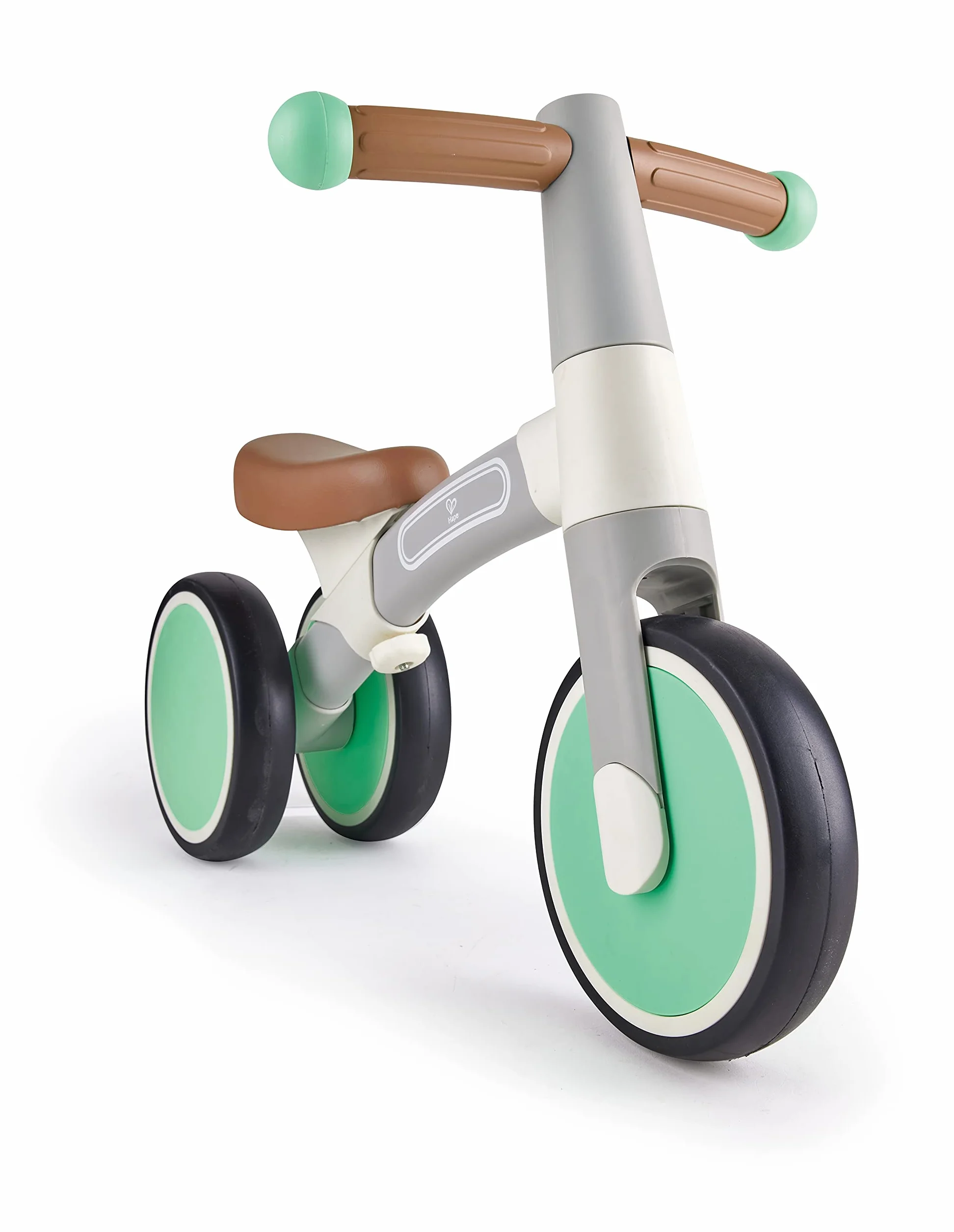 Hape - Triciclo Verde senza pedali | Balance Bike leggera a 3 ruote per migliorare l’equilibrio e le abilità motorie dei bambini dai 18 mesi