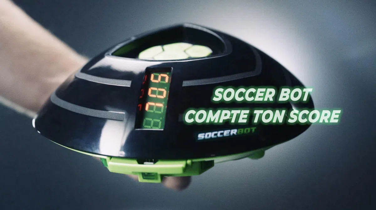 Smart Ball - SoccerBot, Pallone da Calcio Smart e Bot Interattivo, 3 velocità, Giochi in Casa, Pallone per Bambini e Ragazzi, Allenamento Calcio, Gioco per Bambini dai 6 Anni