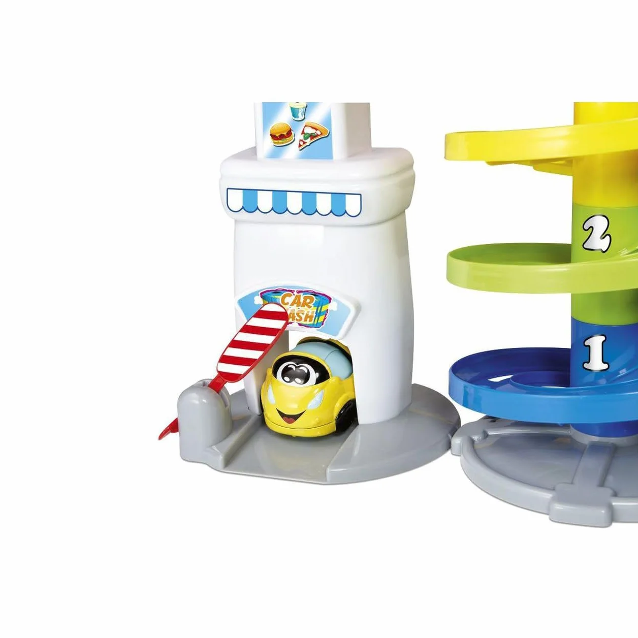 Chicco- Parcheggio Turbo Touch Veicoli, Multicolore, 37 cm, 00010001000000