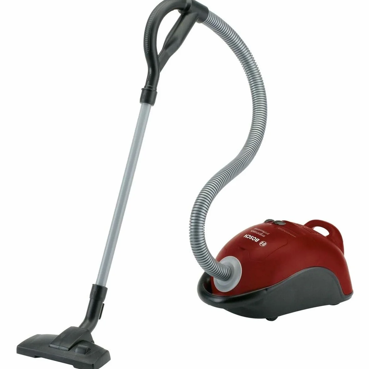 Theo Klein Aspirapolvere Bosch Riproduzione Fedele all'originale con Funzione di aspirazione e Sonora a batterie Dimensioni 19 cm x 25 cm x 74 cm Giocattolo per Bambini a Partire dai 3 Anni di età