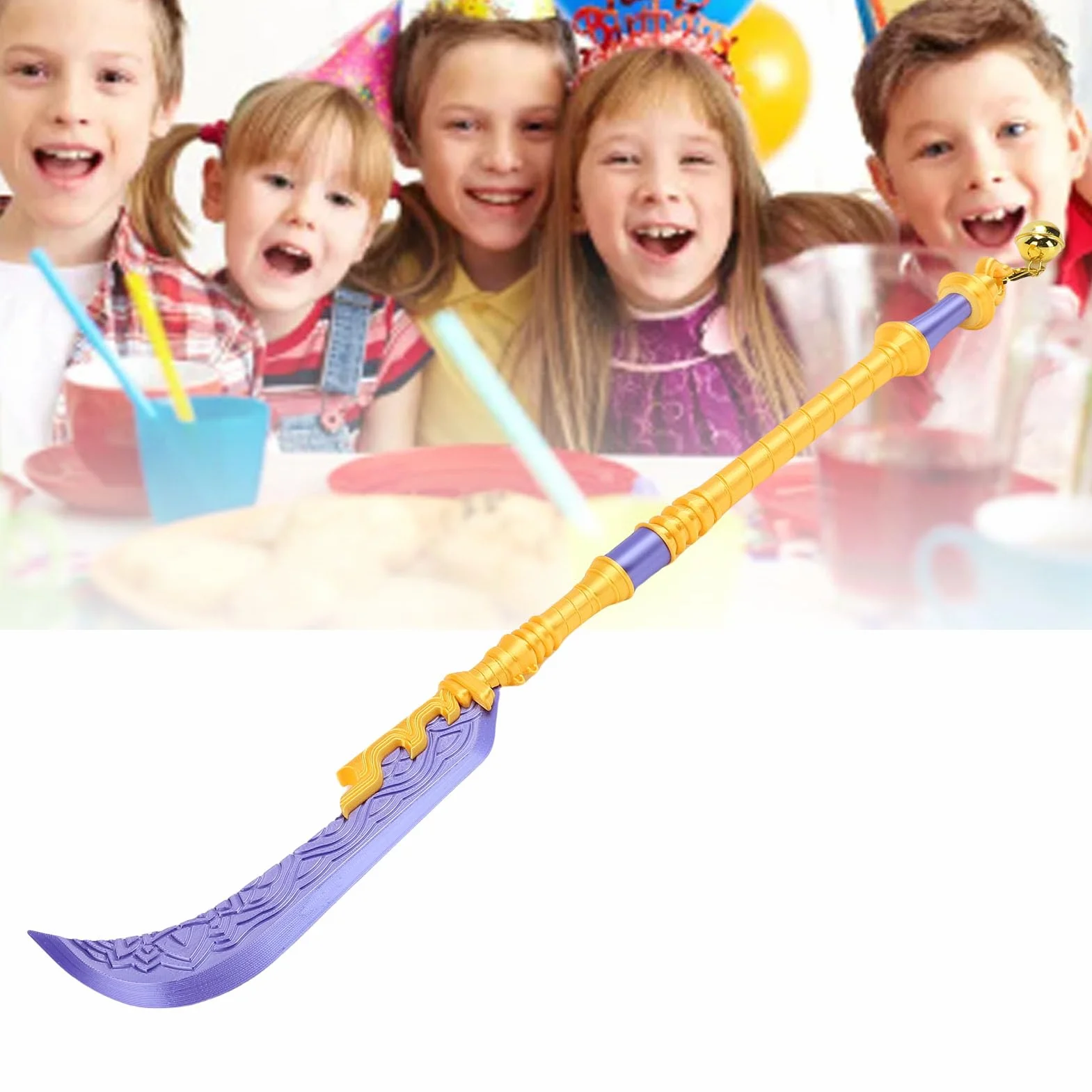 Ejoyous Mira's Sword Kpop Anime Hunters, Costumi Cosplay Spada Spada Cosplay Stampata in 3D Come Accessorio di Costume per Convenzioni Anime e Oggetti da Collezione