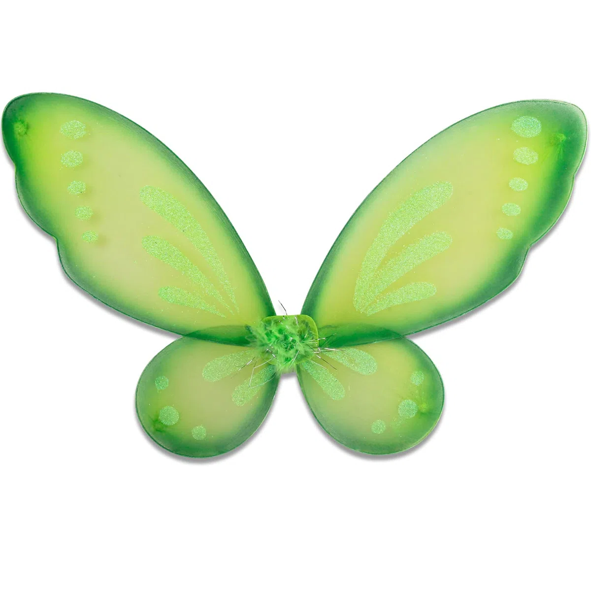 Ali Fata Adulto Bambina Costume Halloween, 1 Pezzi Ali Farfalla Donna Ali da Angelo Verde Accessori Carnevale per Natale Feste（58 * 44cm）