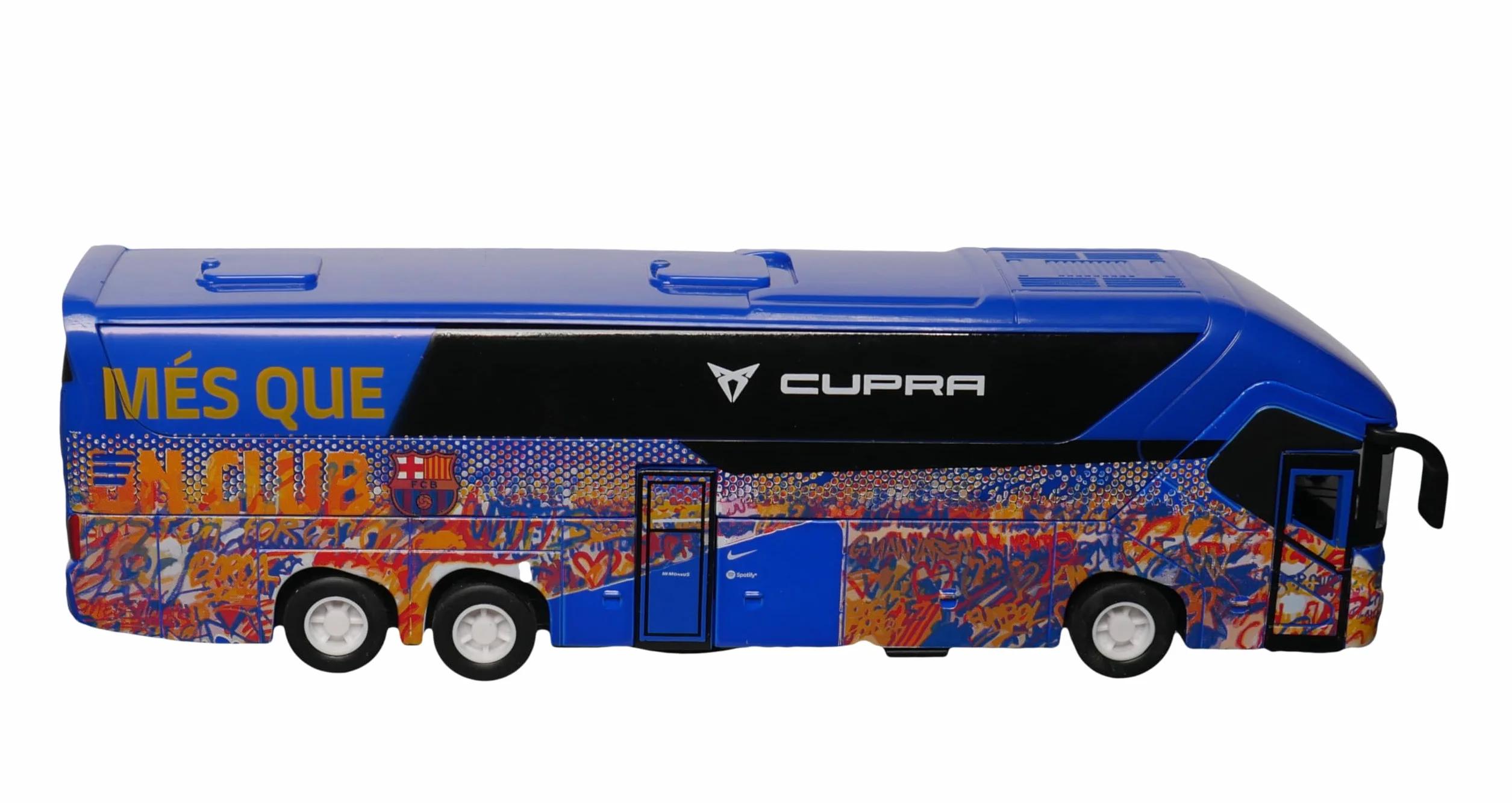Sockers BANDAI Figura Eleven Force Bus Calcio Club Barcellona - Collezionismo per Mostra - Idea Regalo - Giocattoli per Bambini E Adulti - Fan Di Calcio EF16089