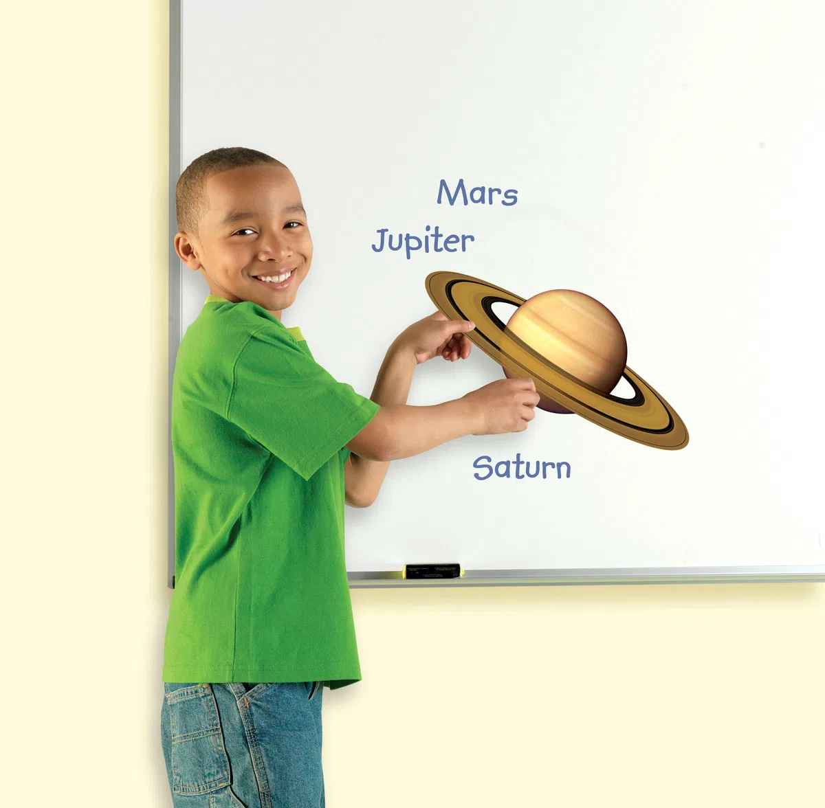 Learning Resources Giant Magnetic Solar System Set Magnetico Educativo con Pianeti Sole Luna e Fascia Asteroidi per Bambini 5+ Gioco STEM Spazio Regalo Natale Scuola